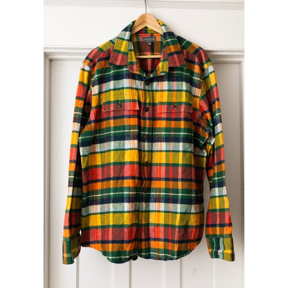 L.L. Bean Slim Fit Chamois Shirt - Picture 1 of 6